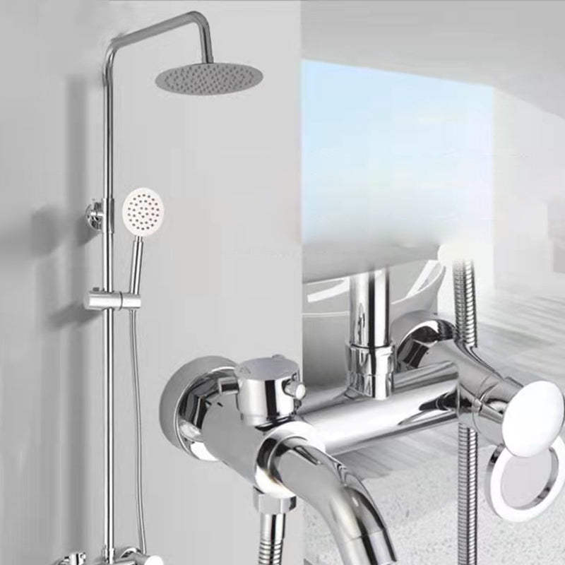 Avtoit | Modern adjustable water flow shower faucet shower arm shower system on the wall