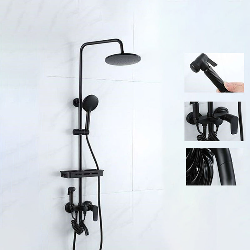 Avtoit | Modern adjustable water flow shower faucet shower arm shower system on the wall