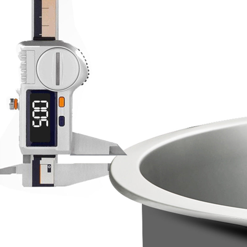 Avtoit | Contemporary Style Kitchen Sink Stainless Steel Round Kitchen Sink