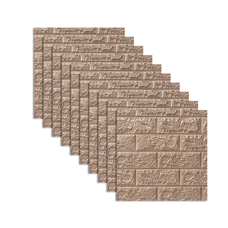 Avtoit | Modern Wall Tile PVC 3D Embossing Self-Adhesive Waterproof Interior Wall Panel