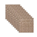 Avtoit | Modern Wall Tile PVC 3D Embossing Self-Adhesive Waterproof Interior Wall Panel
