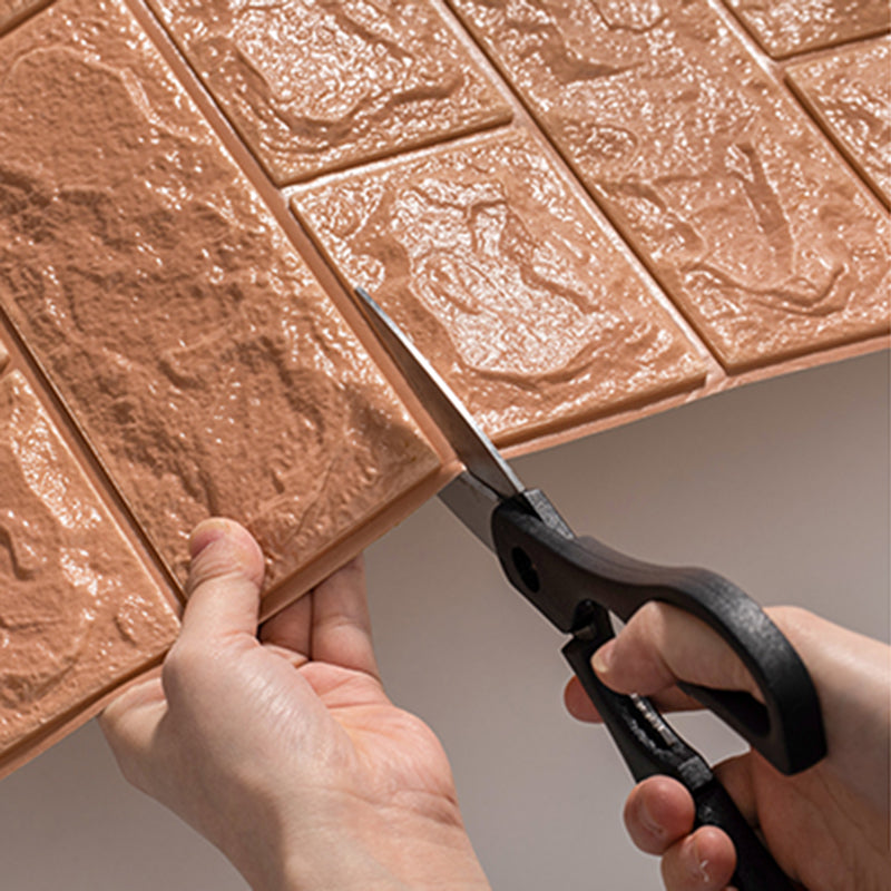 Avtoit | Modern Wall Tile PVC 3D Embossing Self-Adhesive Waterproof Interior Wall Panel