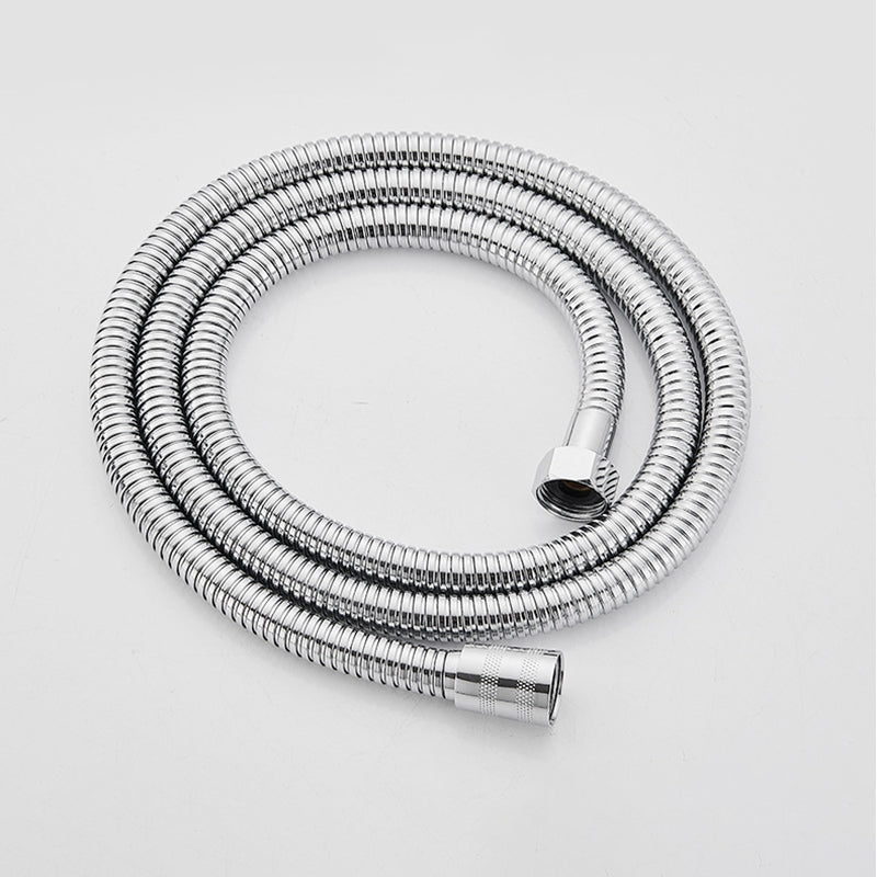Avtoit | Silver Square Fixed Shower Head Modern Style Wall Mounted Shower Head