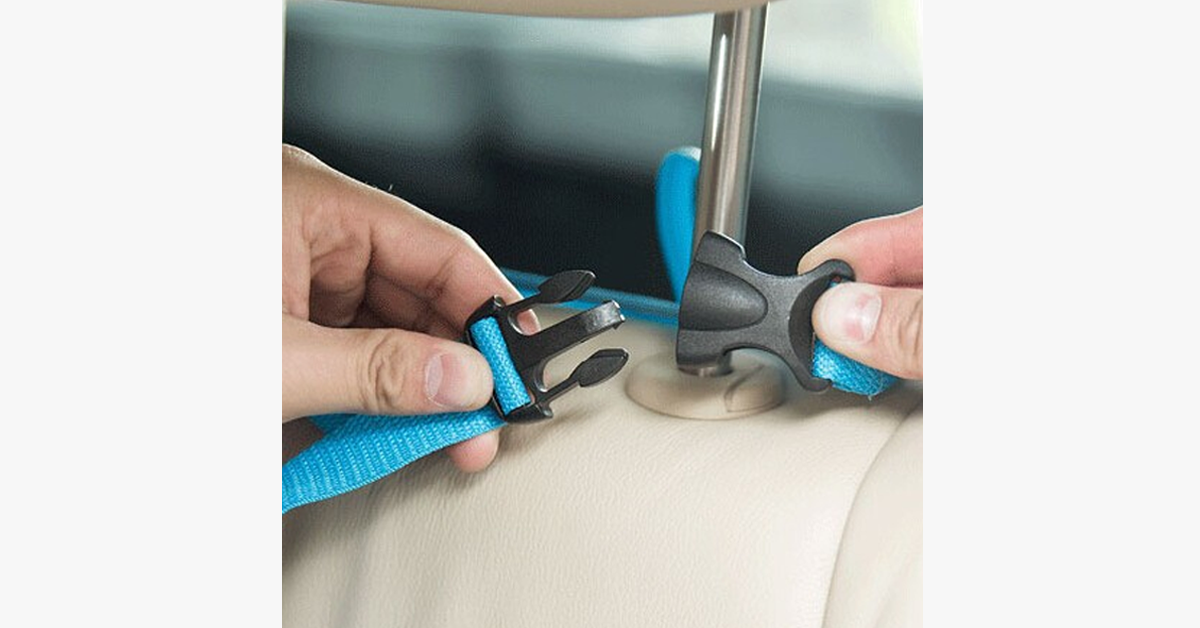 Avtoit | Multi-Section Car Backseat Organizer – Keeps Your Car Clean!