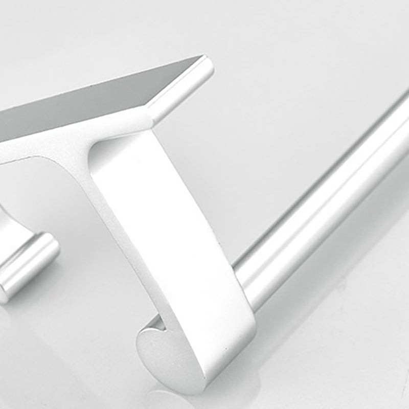 Avtoit | Chrome/Black Classic Bathroom Accessory Set Modern Bath Shelf/Towel Bar & Paper Holder
