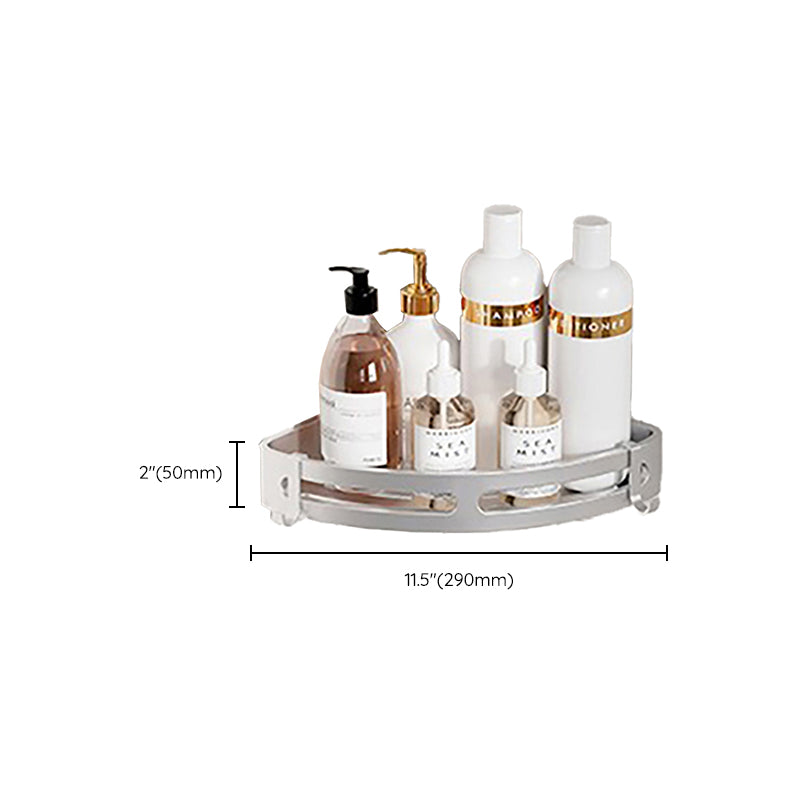 Avtoit | Chrome/Black Classic Bathroom Accessory Set Modern Bath Shelf/Towel Bar & Paper Holder