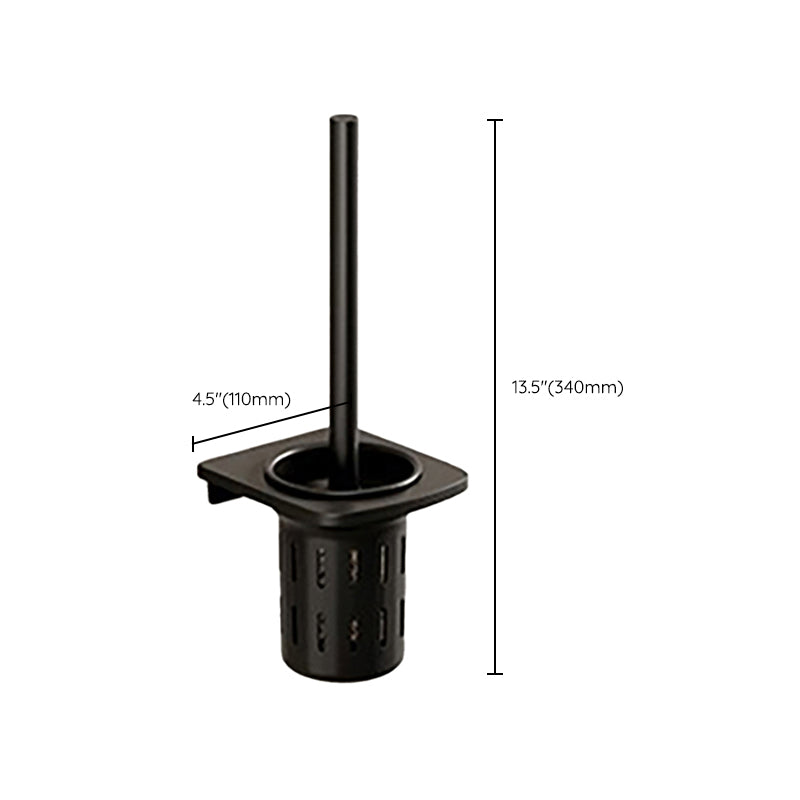 Avtoit | Chrome/Black Classic Bathroom Accessory Set Modern Bath Shelf/Towel Bar & Paper Holder