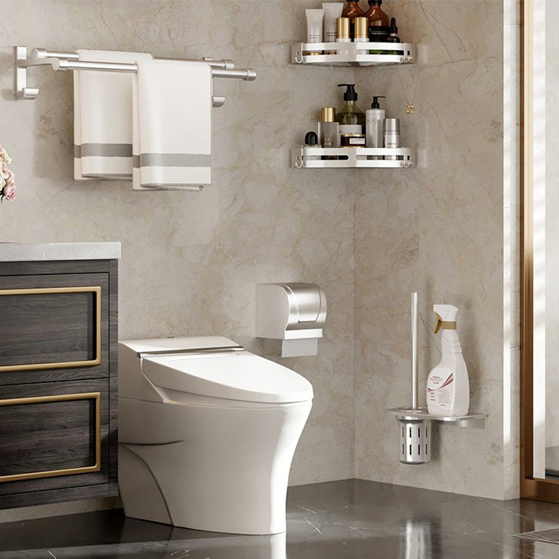 Avtoit | Modern Polished Chrome Bathroom Accessories Set Bath Shelf/Towel Holder/Paper Holder included
