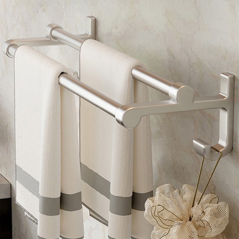 Avtoit | Modern Polished Chrome Bathroom Accessories Set Bath Shelf/Towel Holder/Paper Holder included