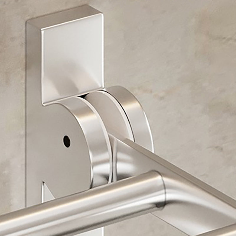 Avtoit | Modern Polished Chrome Bathroom Accessories Set Bath Shelf/Towel Holder/Paper Holder included