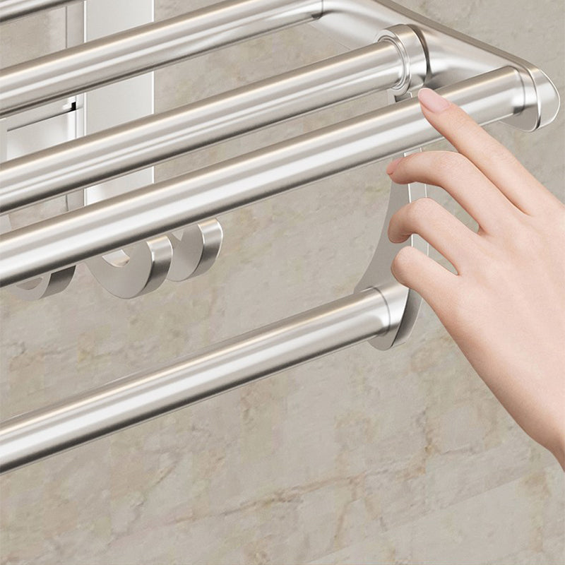 Avtoit | Modern Polished Chrome Bathroom Accessories Set Bath Shelf/Towel Holder/Paper Holder included