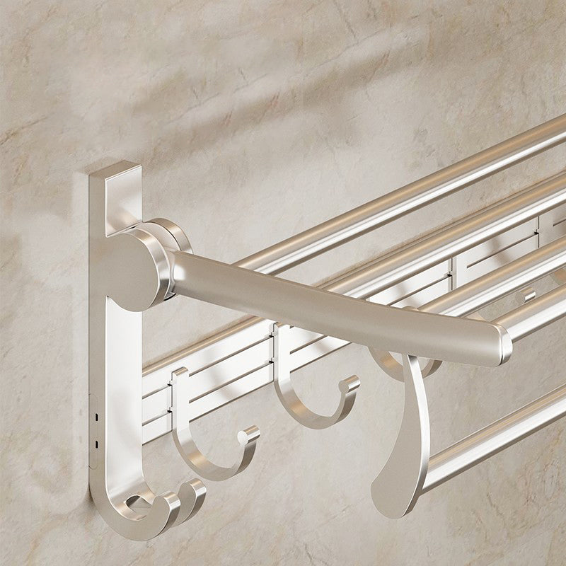 Avtoit | Modern Polished Chrome Bathroom Accessories Set Bath Shelf/Towel Holder/Paper Holder included