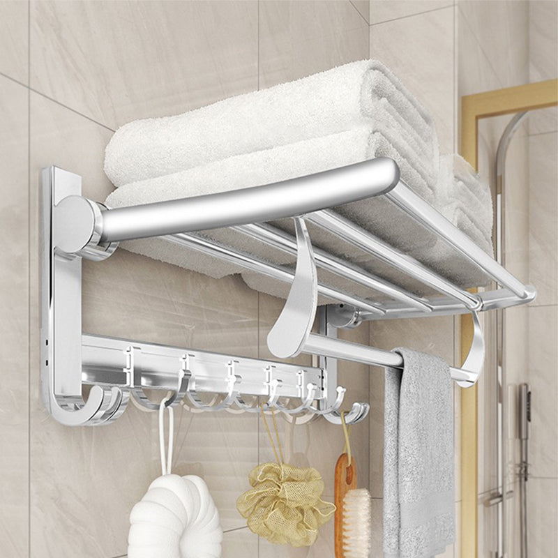 Avtoit | Modern Polished Chrome Bathroom Accessories Set Bath Shelf/Towel Holder/Paper Holder included