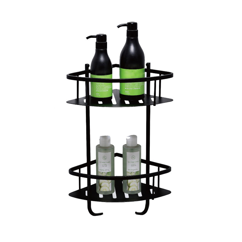 Avtoit | Modern Classic Bathroom Accessories Set in Stainless Steel Matte Black Bathrobe Hook/Towel Ring Bar