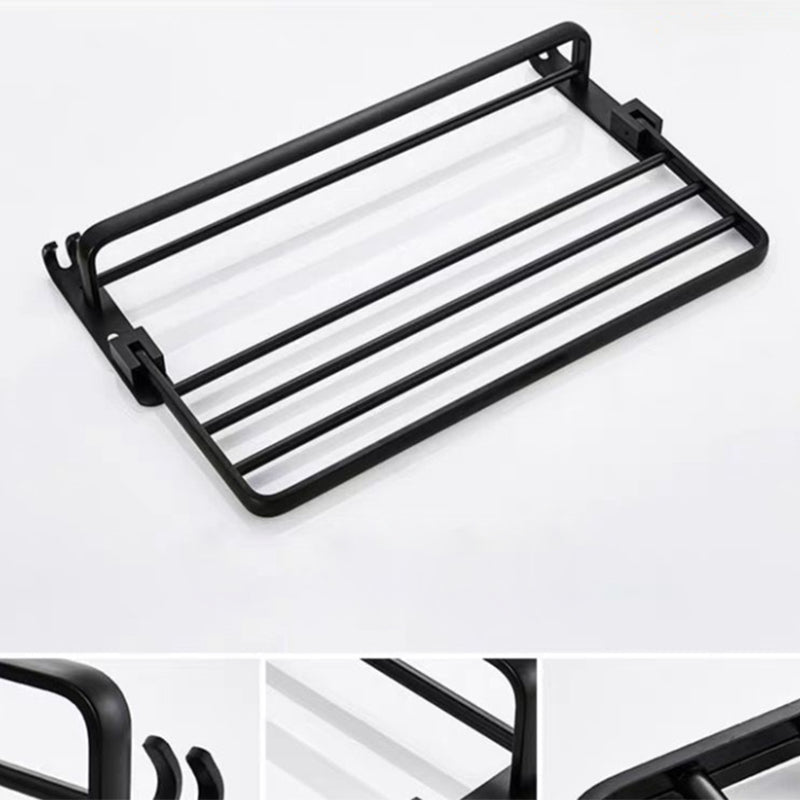 Avtoit | Modern Bathroom Accessories Set Towel Holder Black Soap Dish Bath Accessories Set