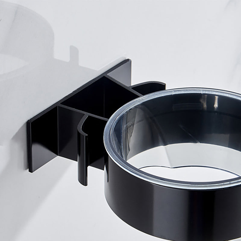 Avtoit | Modern Bathroom Accessories Set Towel Holder Black Soap Dish Bath Accessories Set