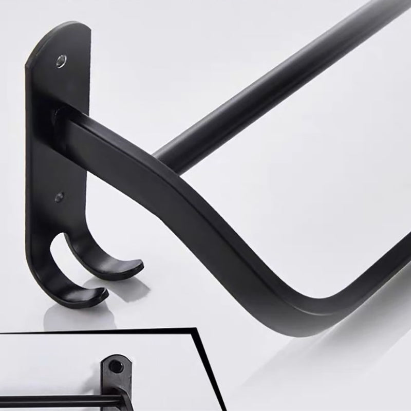 Avtoit | Modern Bathroom Accessories Set Towel Holder Black Soap Dish Bath Accessories Set