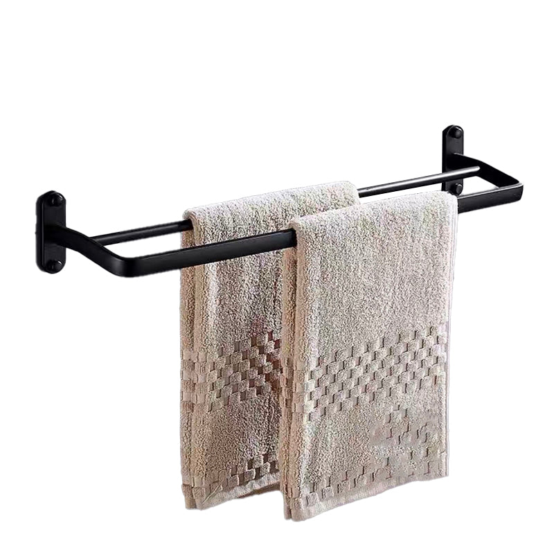 Avtoit | Modern Bathroom Accessories Set Towel Holder Black Soap Dish Bath Accessories Set