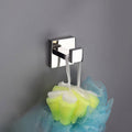 Avtoit | Polished Chrome Modern Bathroom Accessory Set made of Stainless Steel Towel Holder/Soap Dish