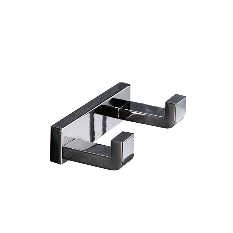 Avtoit | Polished Chrome Modern Bathroom Accessory Set made of Stainless Steel Towel Holder/Soap Dish