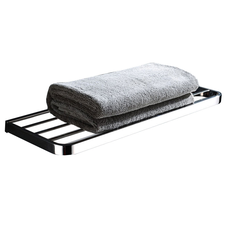 Avtoit | Polished Chrome Modern Bathroom Accessory Set made of Stainless Steel Towel Holder/Soap Dish