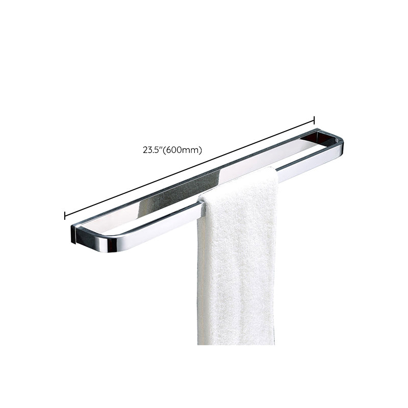 Avtoit | Polished Chrome Modern Bathroom Accessory Set made of Stainless Steel Towel Holder/Soap Dish
