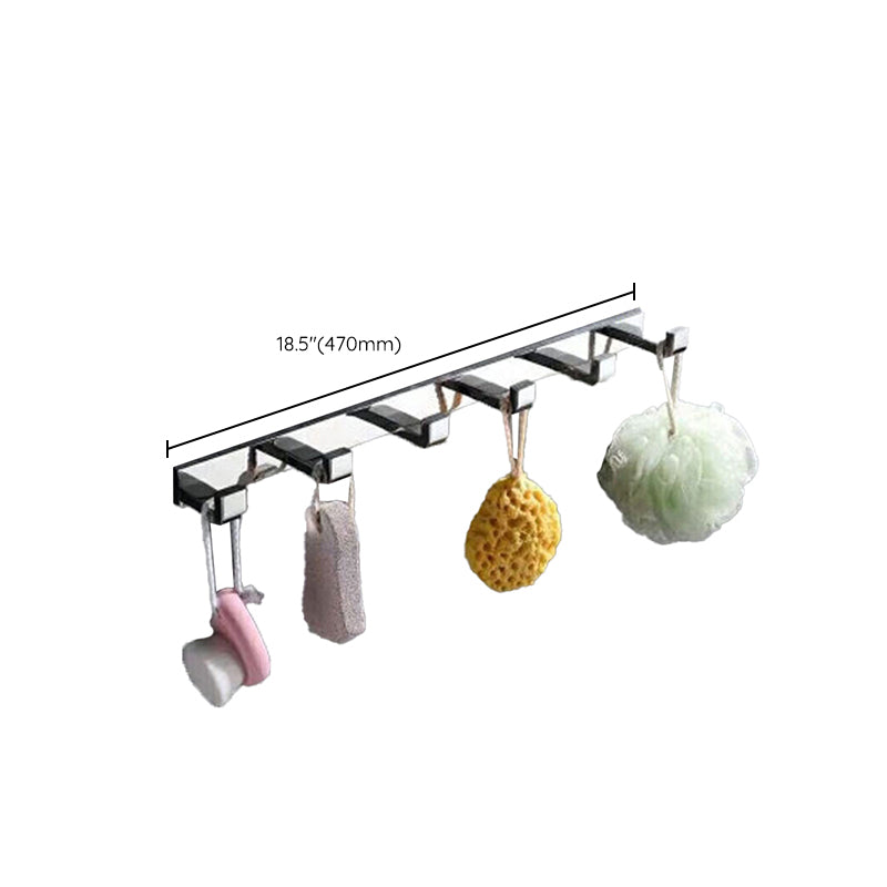 Avtoit | Polished Chrome Modern Bathroom Accessory Set made of Stainless Steel Towel Holder/Soap Dish
