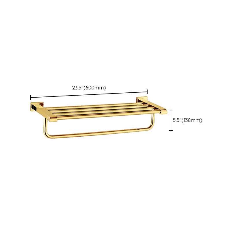 Avtoit | Modern Towel Bar Bathroom Hardware Set Bathroom Shelf Gold Bathroom Accessories Set