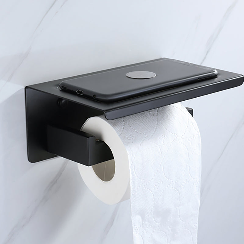 Avtoit | Modern Bathroom Hardware Set Bathroom Shelf Towel Bar Black Bathroom Hardware Set