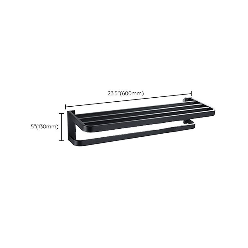 Avtoit | Modern Bathroom Hardware Set Bathroom Shelf Towel Bar Black Bathroom Hardware Set