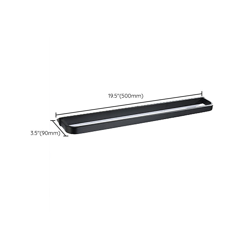 Avtoit | Modern Bathroom Hardware Set Bathroom Shelf Towel Bar Black Bathroom Hardware Set