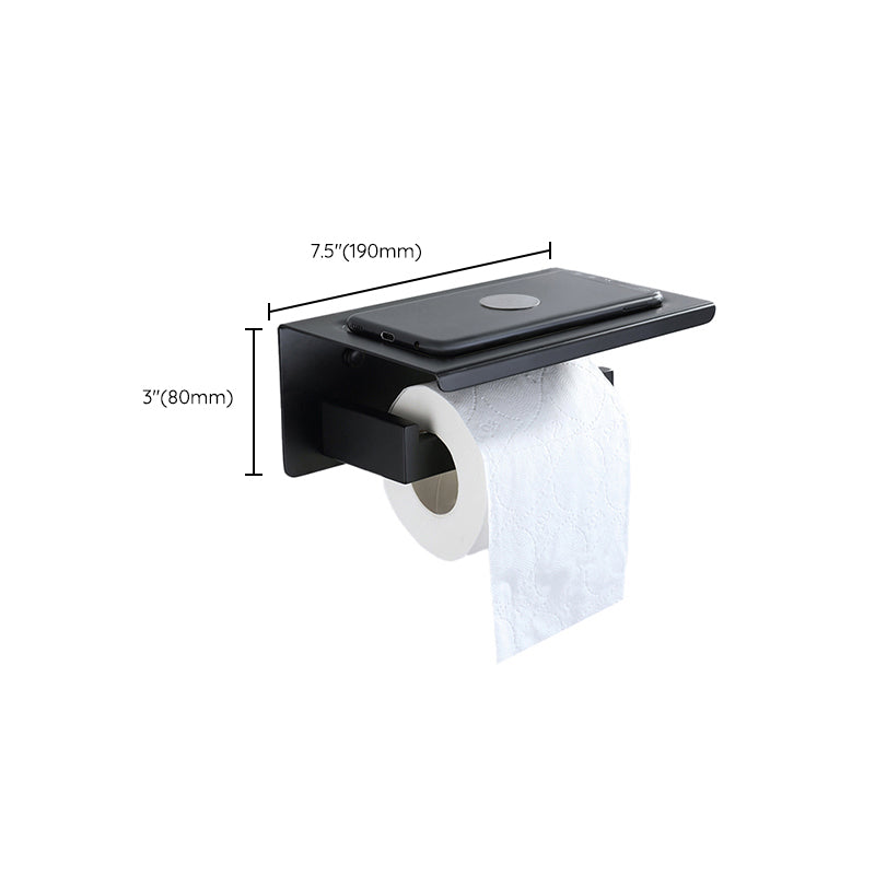 Avtoit | Modern Bathroom Hardware Set Bathroom Shelf Towel Bar Black Bathroom Hardware Set