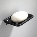 Avtoit | Contemporary Bathroom Accessory Set Black Surface Bathrobe Hook/Towel Ring Bar