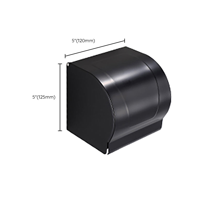 Avtoit | Contemporary Bathroom Accessory Set Black Surface Bathrobe Hook/Towel Ring Bar