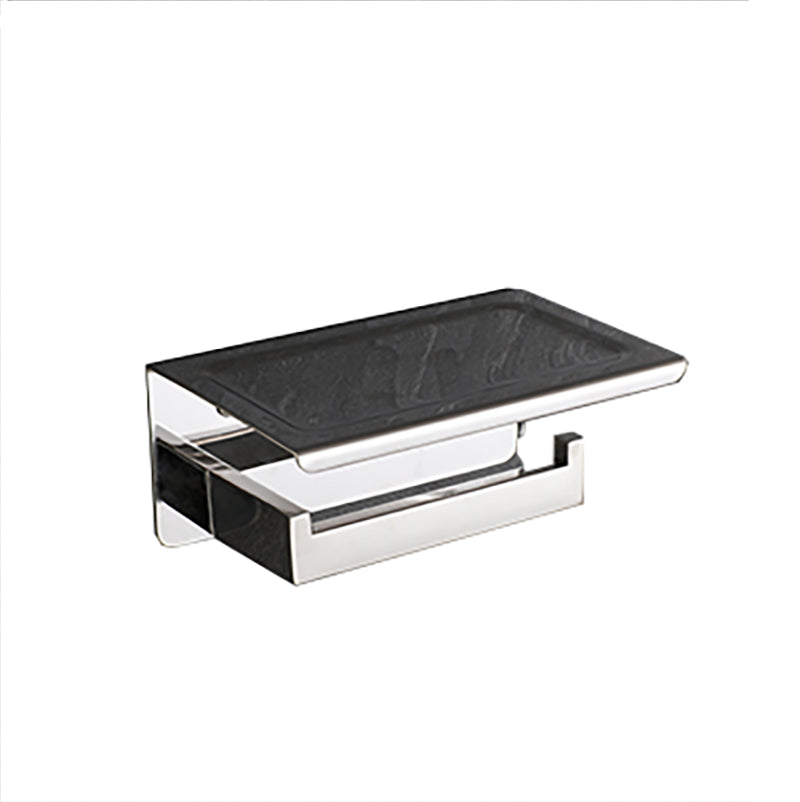 Avtoit | Modern Bathroom Element Set Paper Holder Gray Towel Bar Bathroom Accessory Set