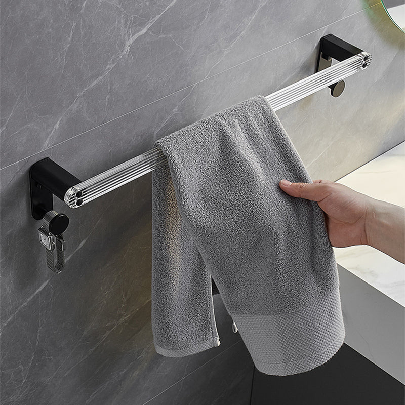 Avtoit | Modern bathroom accessory set bath shelf/towel holder & bathrobe hooks included