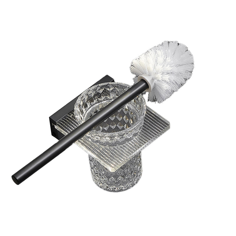 Avtoit | Modern bathroom accessory set bath shelf/towel holder & bathrobe hooks included