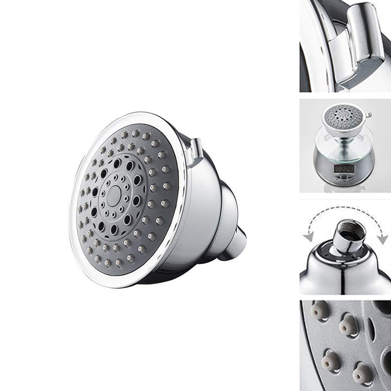 Avtoit | Traditional Style Shower Head Double Bathroom Shower Heads with Round Shape
