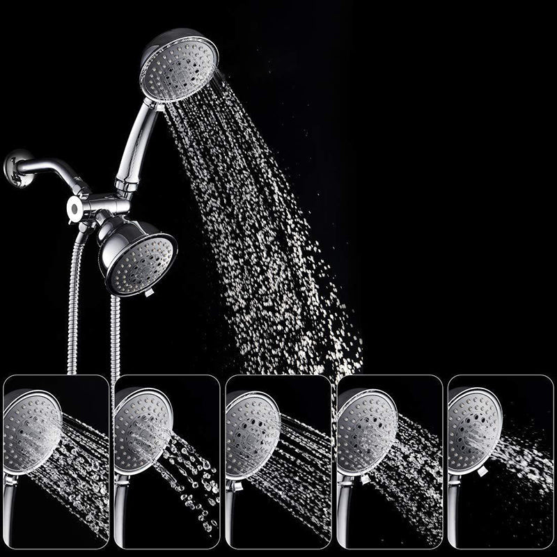 Avtoit | Traditional Style Shower Head Double Bathroom Shower Heads with Round Shape