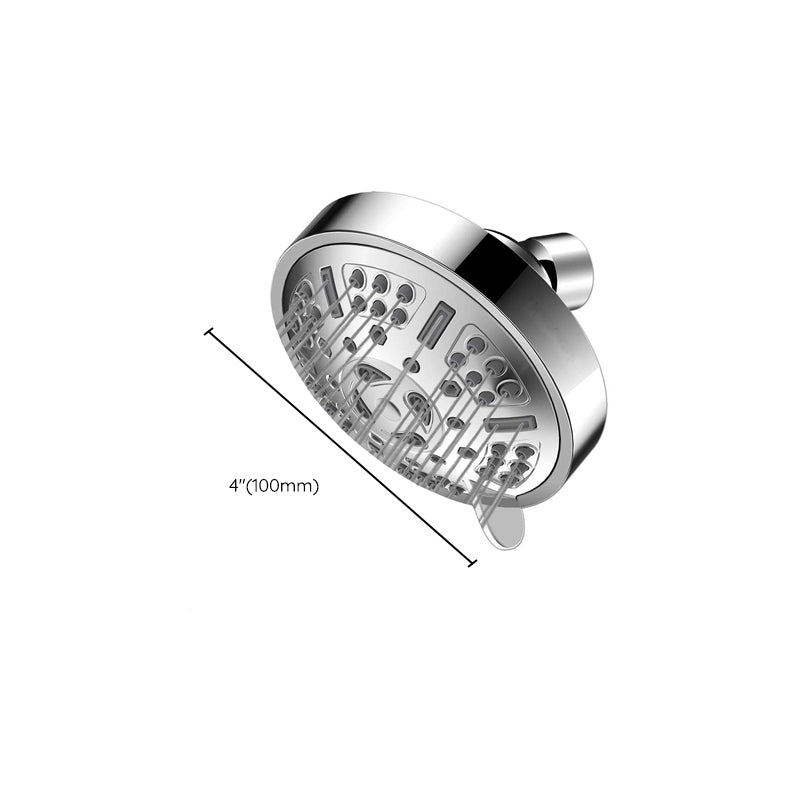 Avtoit | Modern Style Festive Shower Head in Silver 9 Settings Wall Mounted Shower Head
