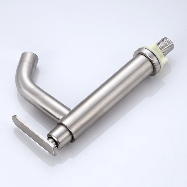 Avtoit | Modern Vessel Faucet Stainless Steel Low Arc Sink Faucet