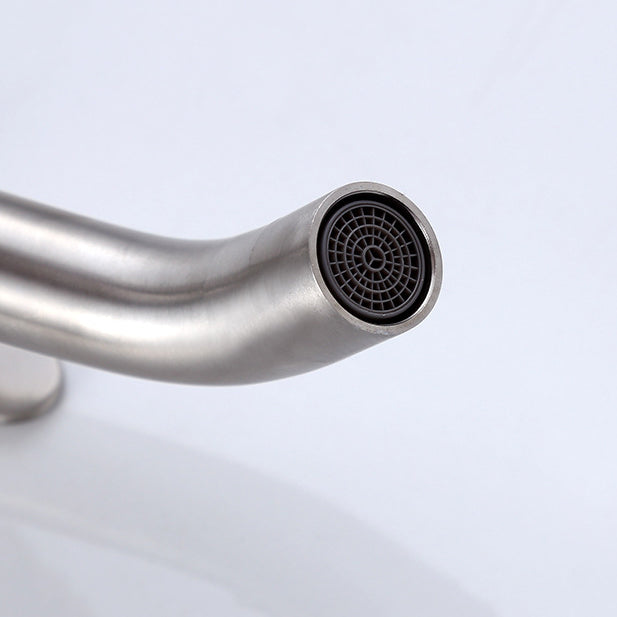 Avtoit | Modern Vessel Faucet Stainless Steel Low Arc Sink Faucet