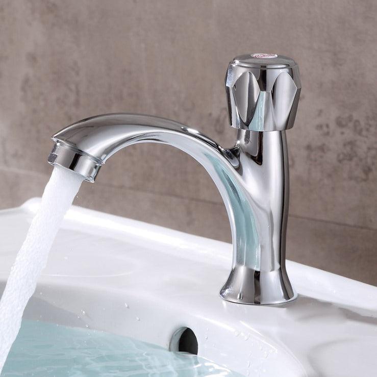 Avtoit | Modern Vessel Faucet Stainless Steel Low Arc Sink Faucet