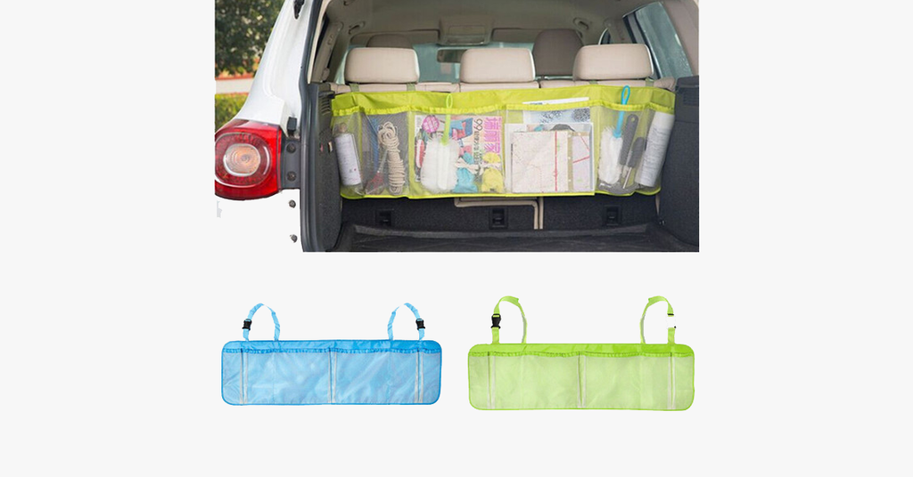 Avtoit | Multi-Section Car Backseat Organizer – Keeps Your Car Clean!