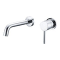 Avtoit | Industrial Sink Faucet Brass Lever Handles Low Arc Wall Mounted Bathroom Faucet