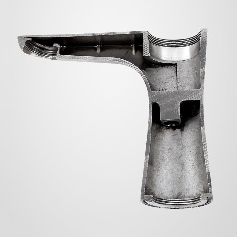 Avtoit | Modern Basin Tap Monochrome Center Mount Low Arc Faucet for Bathroom