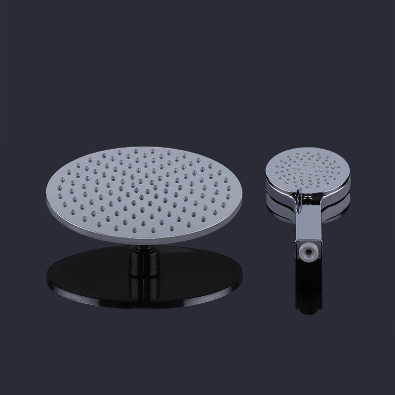 Avtoit | Contemporary Rainfall Shower Head Combo Round Single Spray Shower Combo