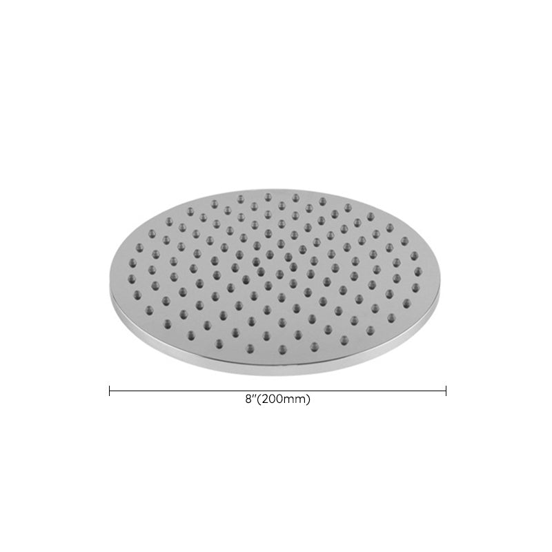 Avtoit | Contemporary Rainfall Shower Head Combo Round Single Spray Shower Combo