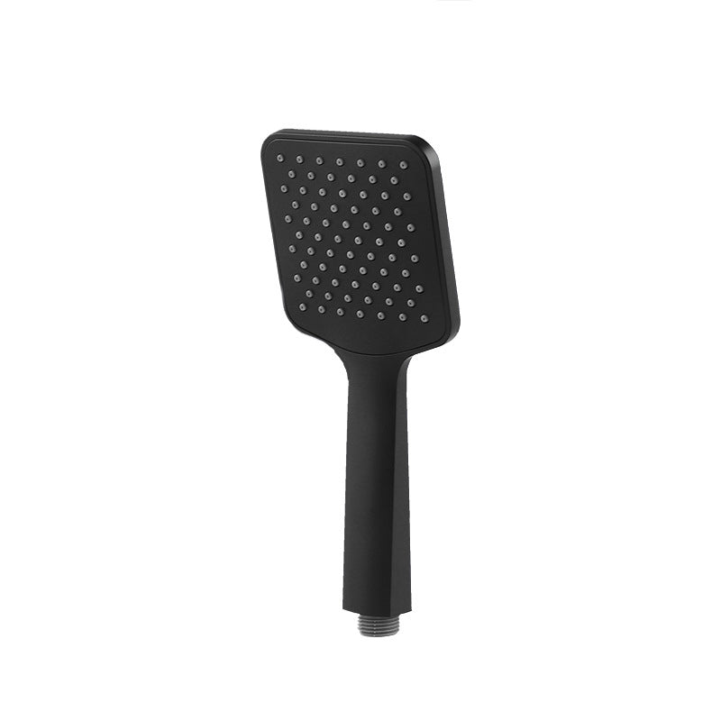 Avtoit | Modern square matte black shower head rainfall shower head combo