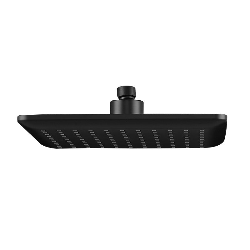 Avtoit | Modern square matte black shower head rainfall shower head combo